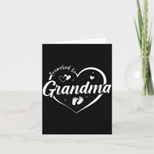 Promoted To Grandma Soon To Be Grandmom New Gigi F Card