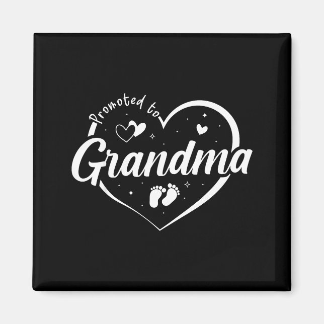 Promoted To Grandma Soon To Be Grandmom New Gigi F Magnet (Front)