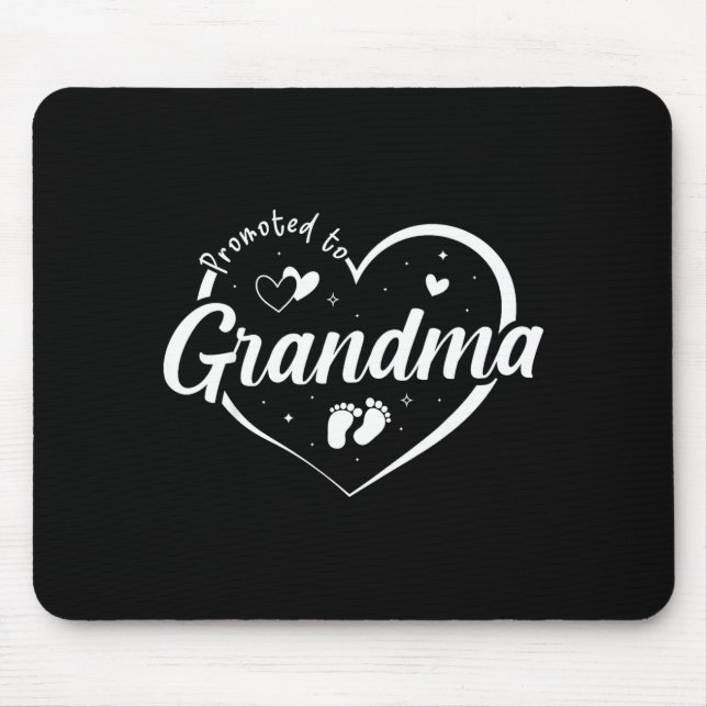 Promoted To Grandma Soon To Be Grandmom New Gigi F Mouse Mat (Front)
