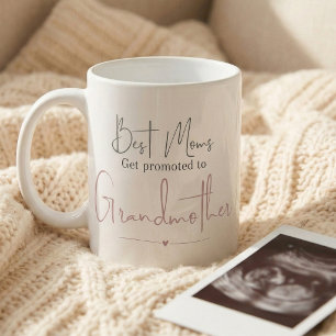 Promoted to Grandmother Pregnancy Announcement Coffee Mug
