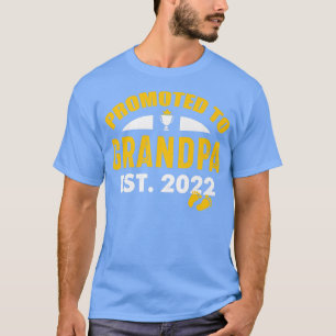 Promoted to Grandpa 2022 Soon To Be Grandfather, N T-Shirt