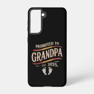 Promoted To Grandpa 2025 Grandpa est 2025  Samsung Galaxy Case