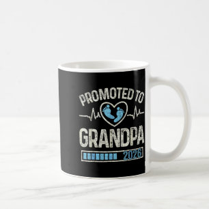 Promoted To Grandpa 2026 Expecting Baby Soon To Be Coffee Mug