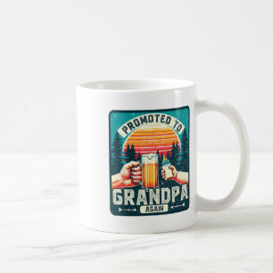 Promoted To Grandpa Again Coffee Mug