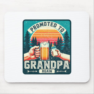 Promoted To Grandpa Again  Mouse Mat