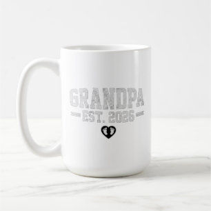 Promoted To Grandpa Est. 2026 Grandpa Est 2026 Men Coffee Mug