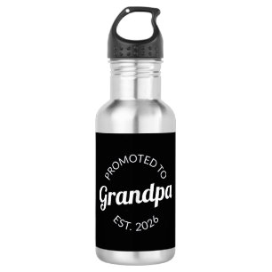 Promoted To Grandpa Est. 2026 I 532 Ml Water Bottle