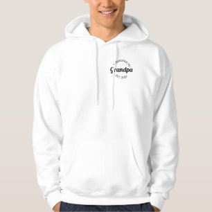 Promoted To Grandpa Est. 2026 I Hoodie