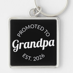 Promoted To Grandpa Est. 2026 I Key Ring