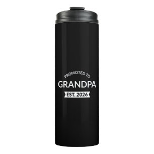 Promoted To Grandpa Est. 2026 II Thermal Tumbler