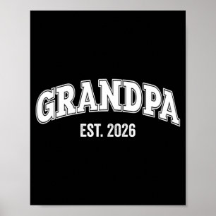 Promoted To Grandpa Est 2026 Soon To Be Grandpa Lo Poster