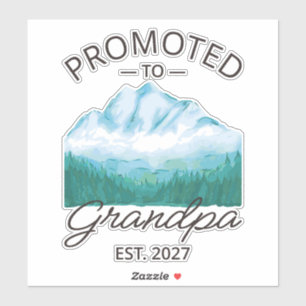 Promoted To Grandpa Est 2027 New Papa VI