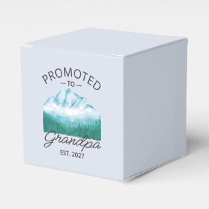 Promoted To Grandpa Est 2027 New Papa VI Favour Box