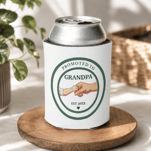 Promoted to Grandpa Est. 20XX Can Cooler