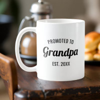 Promoted to Grandpa Est. Date Personalised