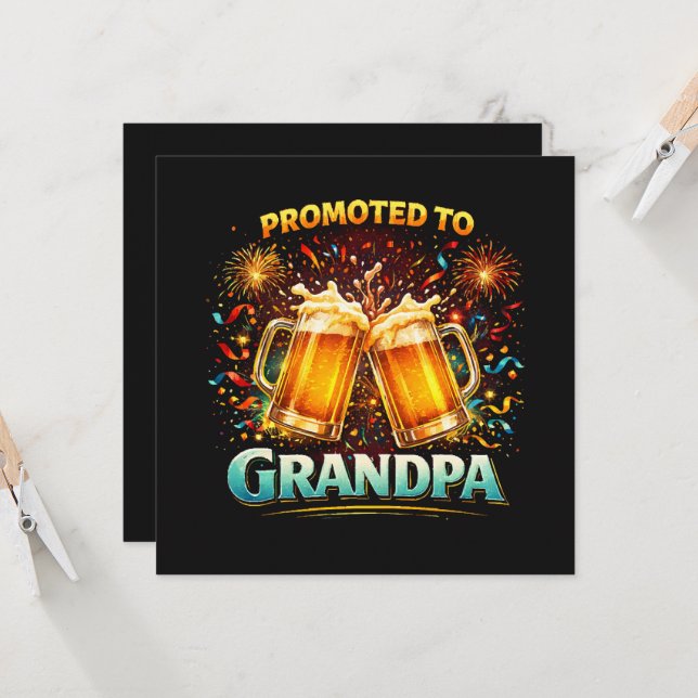 Promoted To Grandpa Future (Front/Back In Situ)