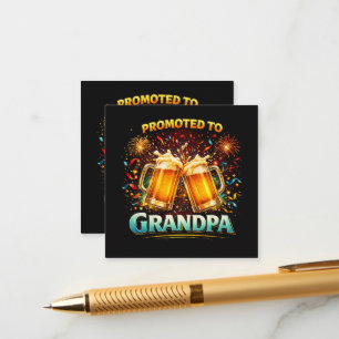 Promoted To Grandpa Future Enclosure Card