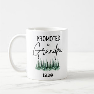 Promoted To Grandpa Mug 2024, Grandpa Mug Est 2024