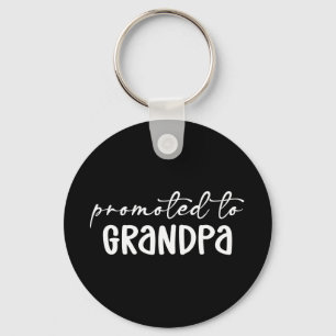 Promoted to Grandpa New Grandad to be gifts Key Ring