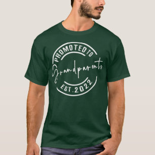Promoted to Grandparents 2022 Pregnancy Announce P T-Shirt