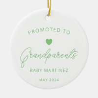 Promoted to Grandparents Pregnancy Announcement