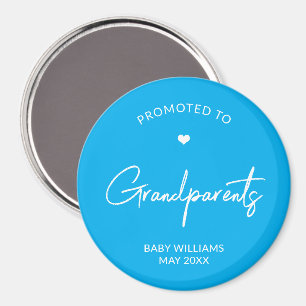 Promoted to Grandparents Pregnancy Announcement Magnet