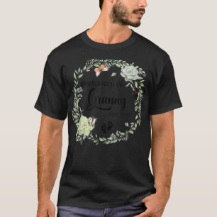 Promoted to Granny Est 2022 Women Floral First Tim T-Shirt