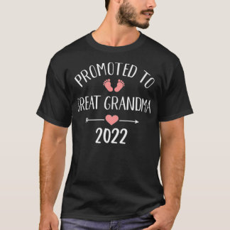 Promoted to great grandma 2022 for pregnancy T-Shirt