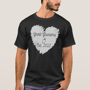 Promoted To Great Grandma 2022 New Grandma Baby An T-Shirt