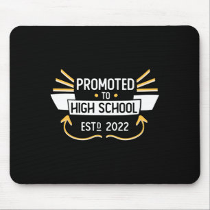 Promoted To High School Graduation 2026 Funny Stud Mouse Mat
