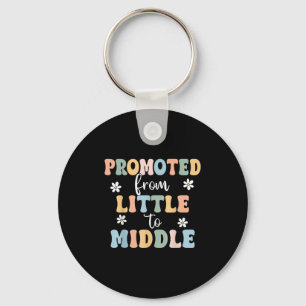 Promoted To Middle Brother Sister Toddler Baby Ann Key Ring