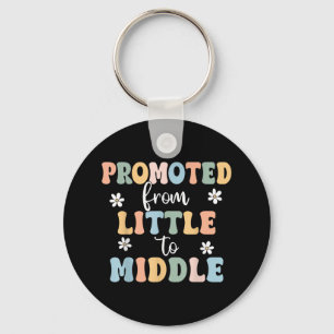 Promoted To Middle Brother Sister Toddler Baby Ann Key Ring