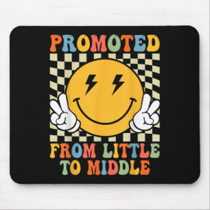 Promoted To Middle Brother Sister Toddler Baby Ann Mouse Mat