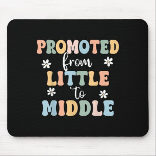 Promoted To Middle Brother Sister Toddler Baby Ann Mouse Mat