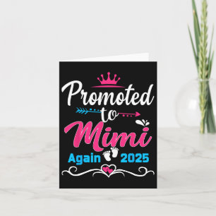 Promoted To Mimi Again 2025 Soon To Be Mum Pregnan Card