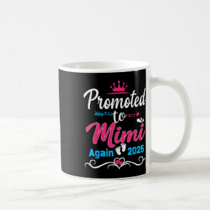 Promoted To Mimi Again 2025 Soon To Be Mum Pregnan Coffee Mug