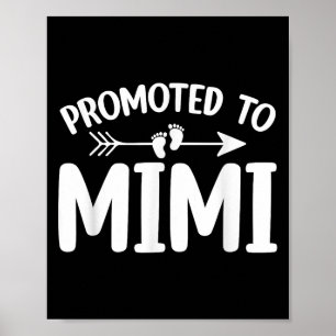 Promoted To Mimi Cute Pregnancy Announcement First Poster