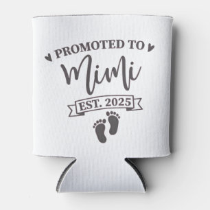 Promoted to Mimi Est. 2025 Grandma-to-be  Can Cooler