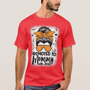 Promoted To Mommy 2022 Pregnancy For Mother's Day T-Shirt
