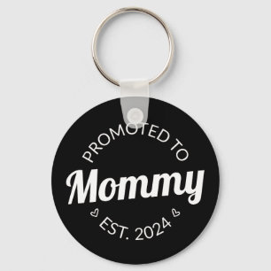 Promoted To Mommy Est. 2024 I Key Ring