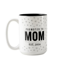 Promoted to Mum 2024 Mug New Mum Gift