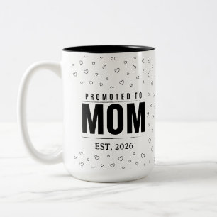 Promoted to Mum Mug 2026 First Time Mum Gift