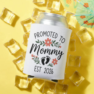 Promoted to Mummy 2026 Funny First Time Pregnancy  Can Cooler