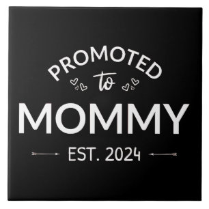 Promoted To Mummy Est. 2024 II Tile
