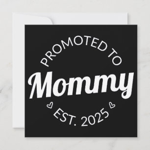 Promoted To Mummy Est. 2025 I Card