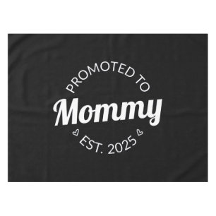 Promoted To Mummy Est. 2025 I Tablecloth
