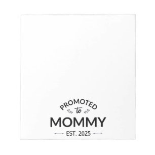 Promoted To Mummy Est. 2025 II Notepad