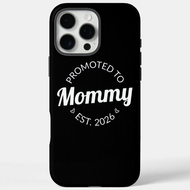 Promoted To Mummy Est. 2026 I Case-Mate iPhone Case (Back)