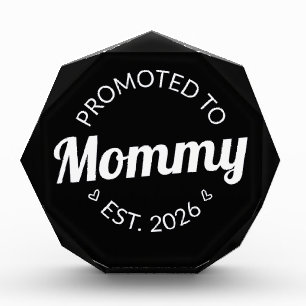 Promoted To Mummy Est. 2026 I Photo Block