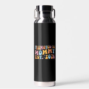 Promoted To Mummy Est. 2026 III Water Bottle